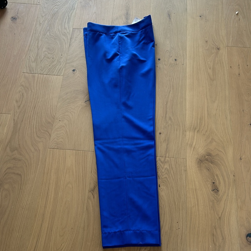Armani Collezioni Blue 100% Wool Pants | Size 12 US